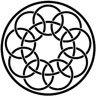 糸輪に十曜金輪