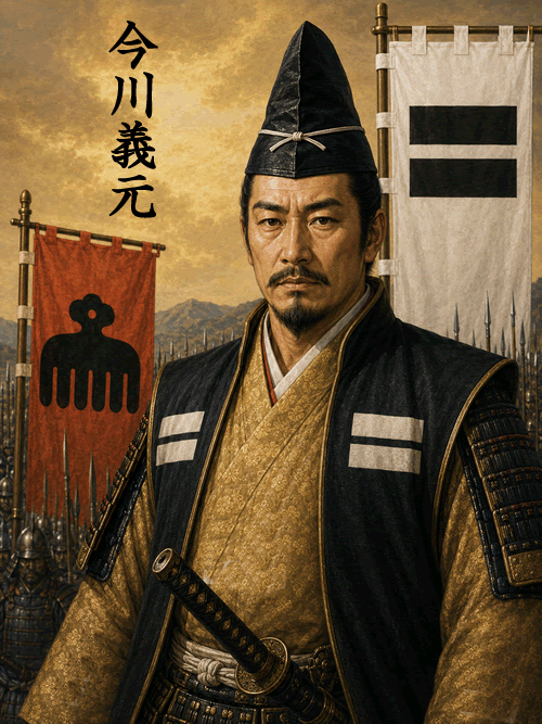 今川義元 似顔絵