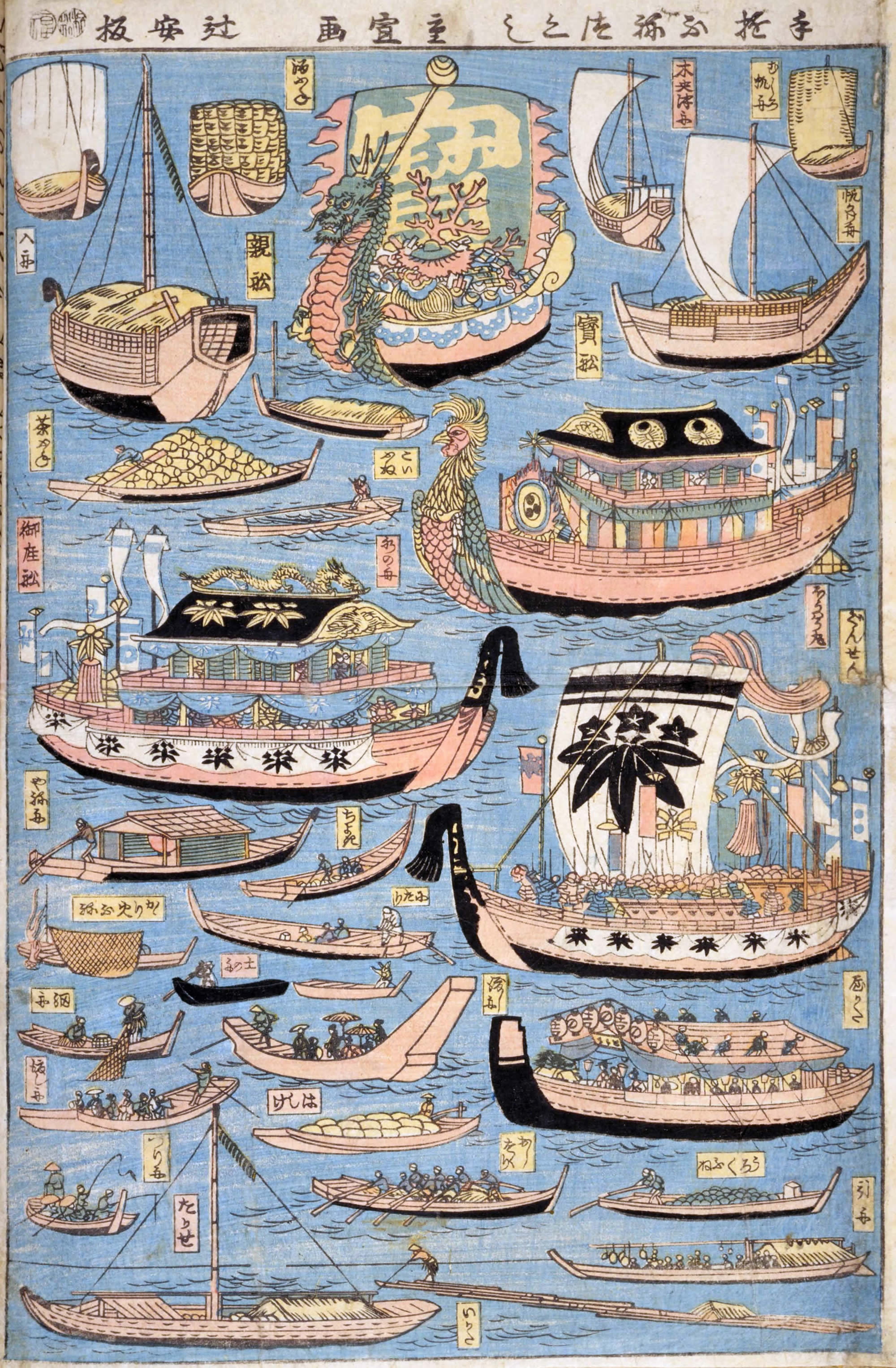 江戸時代の様々な船