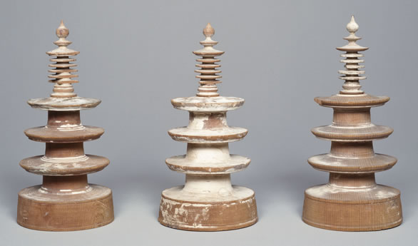 『百万塔』奈良時代 8世紀 形状：高さ21.2cm（奈良国立博物館蔵）