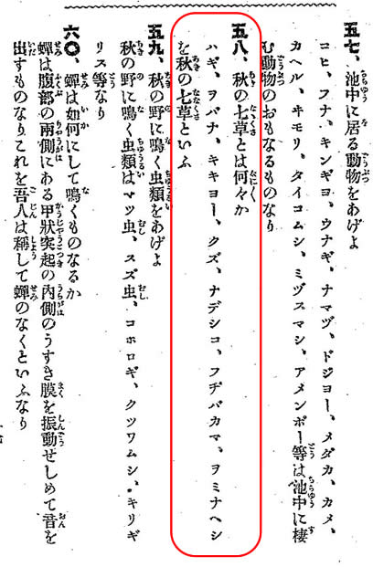 『試験準備近世理科問答　博物ノ部』   明治41年・1908年刊（国立国会図書館所蔵）