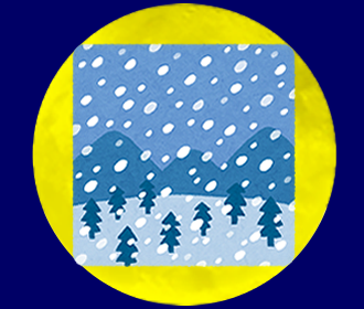 満月の名前:Snow Moon スノームーン